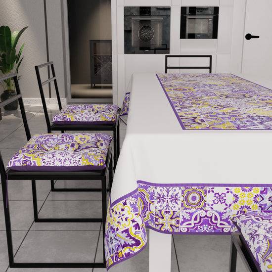 PETTI Cuscini Per Sedie Coprisedia 6 Pezzi Vietri 02 Viola