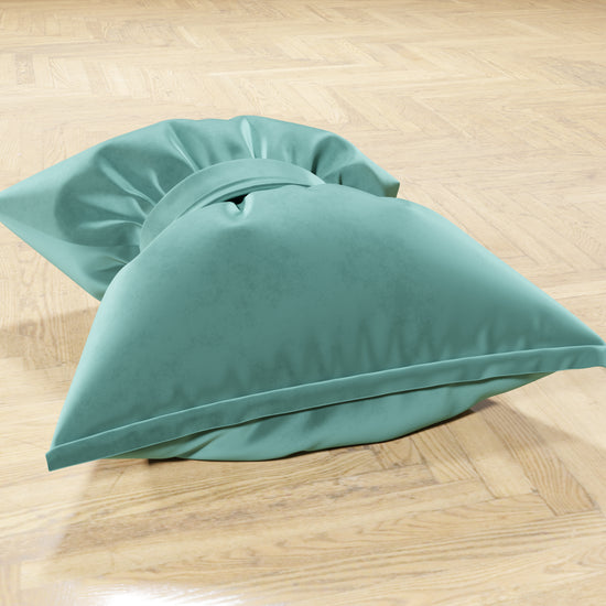 PETTI Cuscino Arredo Fiocco In Velluto 40x50 Cm, Cuscino Divano Tiffany