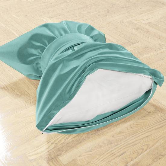 PETTI Cuscino Arredo Fiocco In Velluto 40x50 Cm, Cuscino Divano Tiffany