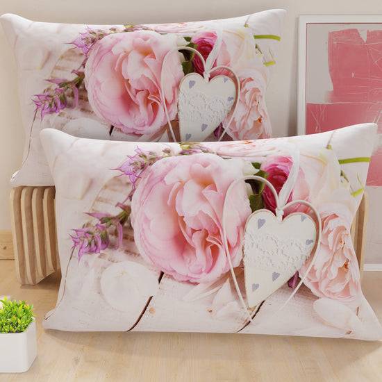 PETTI Federe, Federe Cuscini in Stampa Digitale, Country Chic