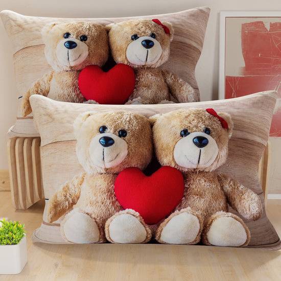 PETTI Federe, Federe Cuscini in Stampa Digitale, Dolcezza