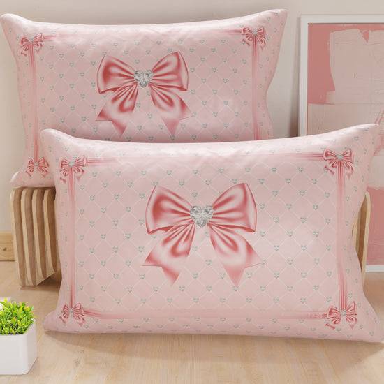 PETTI Federe, Federe Cuscini in Stampa Digitale, Fiocco Sissy