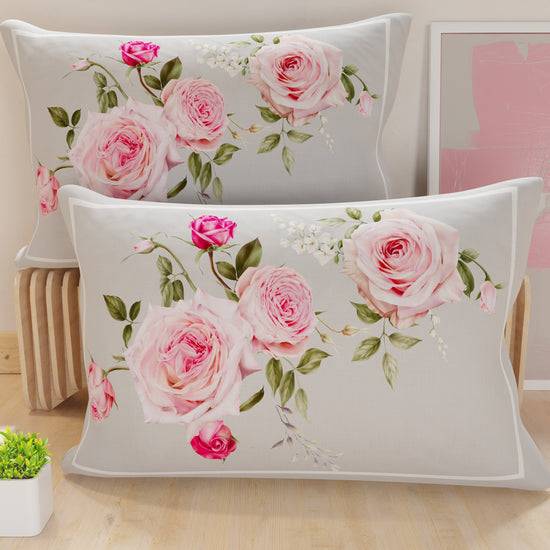 PETTI Federe, Federe Cuscini in Stampa Digitale, Floreale 20-02