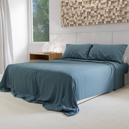 PETTI Lenzuola Percalle, Lenzuola Matrimoniali Cotone Avion