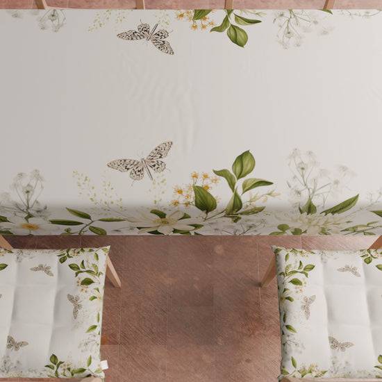 PETTI Cuscini Per Sedie Coprisedia 6 Pezzi Floral