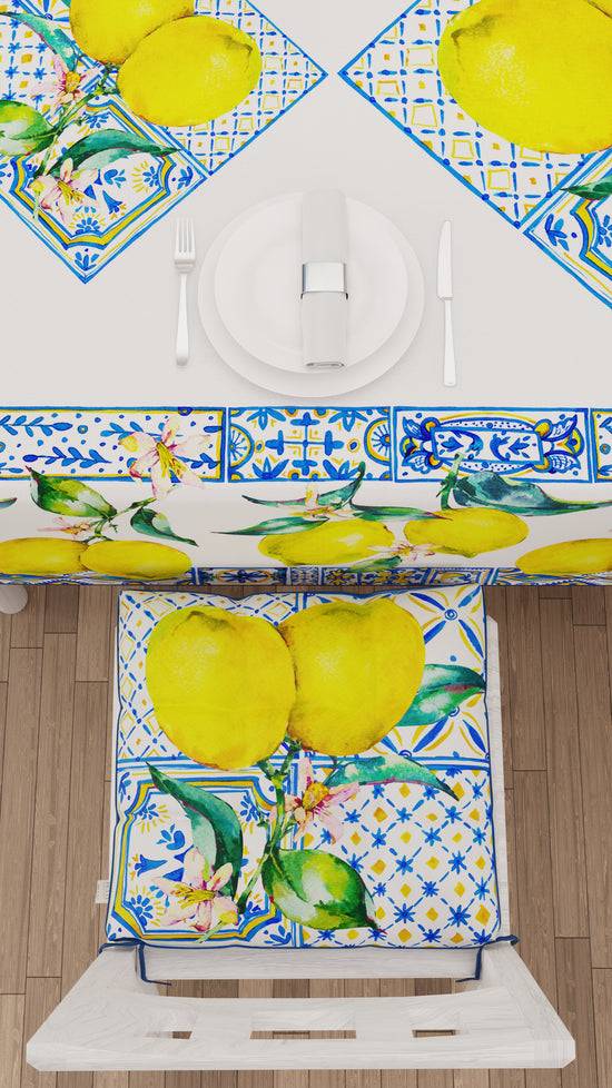 PETTI Cuscini Per Sedie Coprisedia 6 Pezzi Vietri