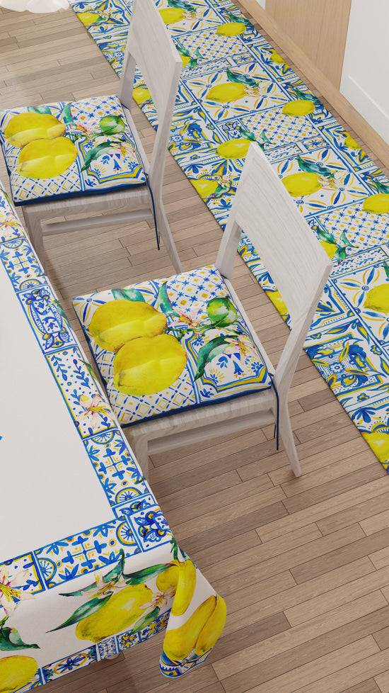 PETTI Cuscini Per Sedie Coprisedia 6 Pezzi Vietri