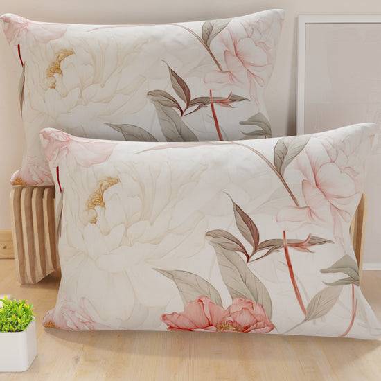PETTI Federe Cuscini in Stampa Digitale, Peonia