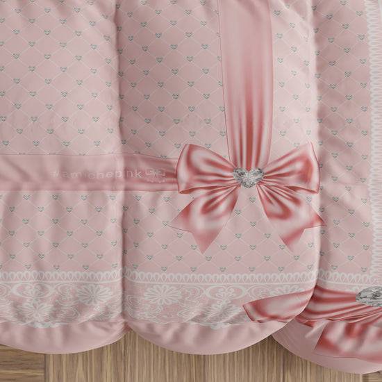 PETTI Piumone, Trapunta Matrimoniale, Singola, Piazza E Mezza, Fiocco Sissy