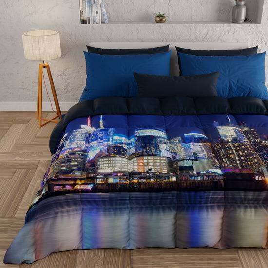 PETTI Piumone, Trapunta Matrimoniale, Singola, Piazza e Mezza, New York