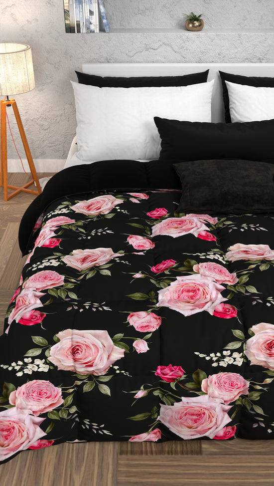 PETTI Piumone, Trapunta Matrimoniale, Singola, Piazza E Mezza, Floreale 20 01