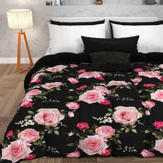 PETTI Piumone, Trapunta Matrimoniale, Singola, Piazza e Mezza, Floreale 20 01