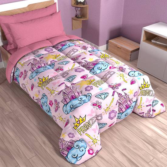 PETTI Piumone, Trapunta Matrimoniale, Singola, Piazza e Mezza, Princess