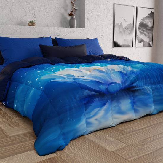 PETTI Piumone, Trapunta Matrimoniale, Singola, Piazza E Mezza, Notte Stellata