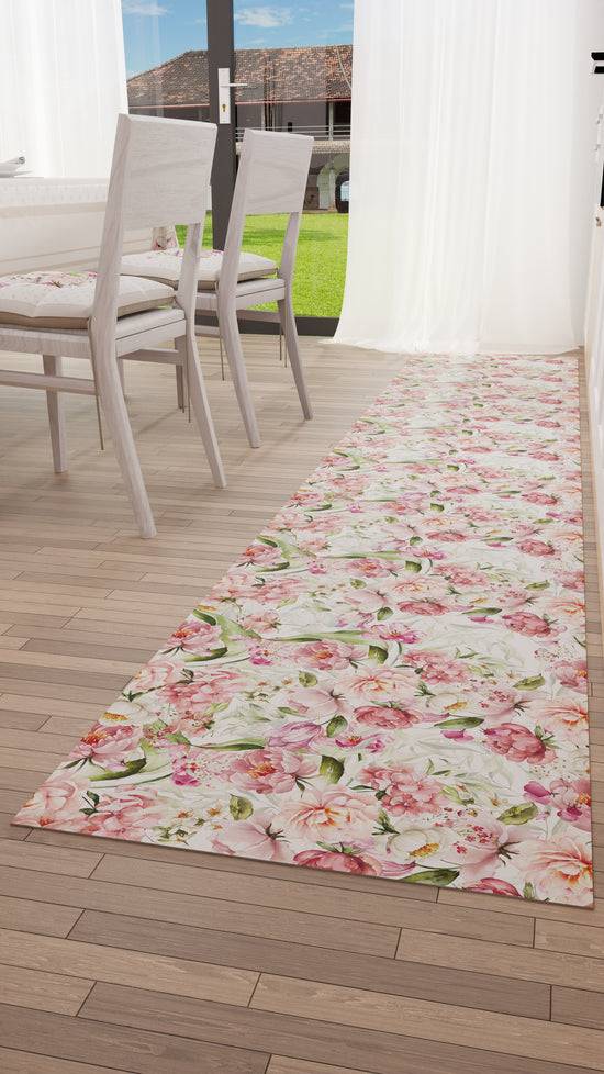 PETTI Tappeto Cucina Antiscivolo Passatoia Cucina Lavabile, Cucina Shabby Pois