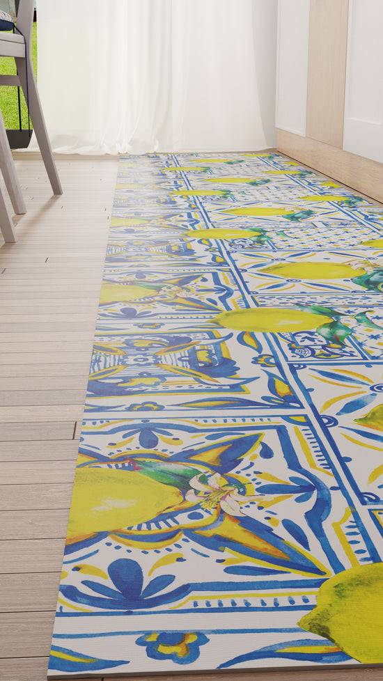 PETTI Tappeto Cucina Antiscivolo Passatoia Cucina Lavabile, Vietri