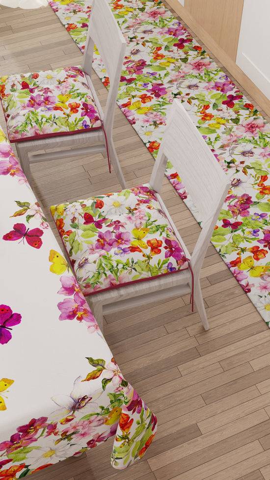 PETTI Tappeto Cucina Antiscivolo Passatoia Cucina Lavabile, Cucina Farfalle