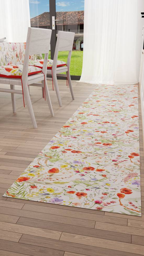 PETTI Tappeto Cucina Antiscivolo Passatoia Cucina Lavabile, Floreale-10