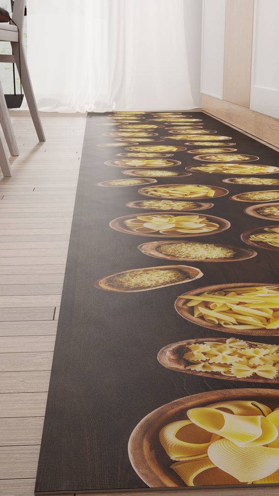 PETTI Tappeto Cucina Antiscivolo Passatoia Cucina Lavabile, Pasta