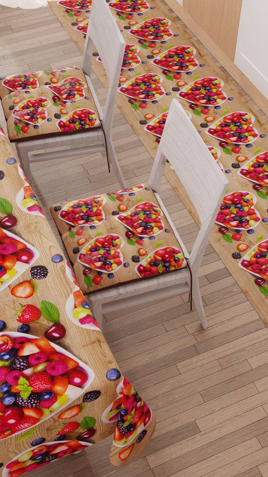 PETTI Tappeto Cucina Antiscivolo Passatoia Cucina Lavabile, Fragole