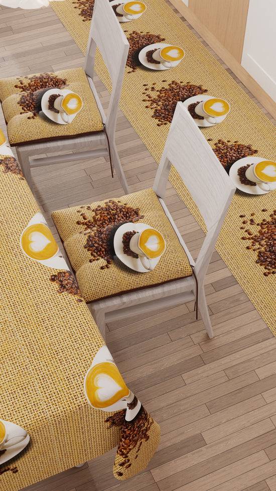 PETTI Tappeto Cucina Antiscivolo Passatoia Cucina Lavabile, Caffè Beige