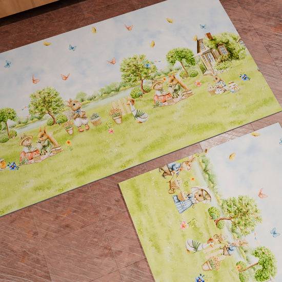 PETTI Tappeto Cucina Pasqua Antiscivolo Passatoia Pasqua Cucina Lavabile PicNic