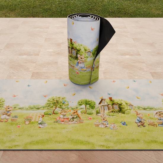 PETTI Tappeto Cucina Pasqua Antiscivolo Passatoia Pasqua Cucina Lavabile PicNic