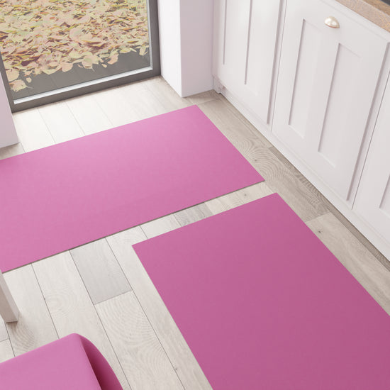 PETTI Tappeto Cucina, Passatoia Cucina, Tinta Unita Fucsia