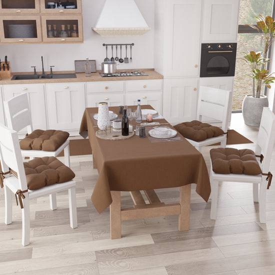 PETTI Tappeto Cucina Passatoia Cucina Tinta Unita Marrone