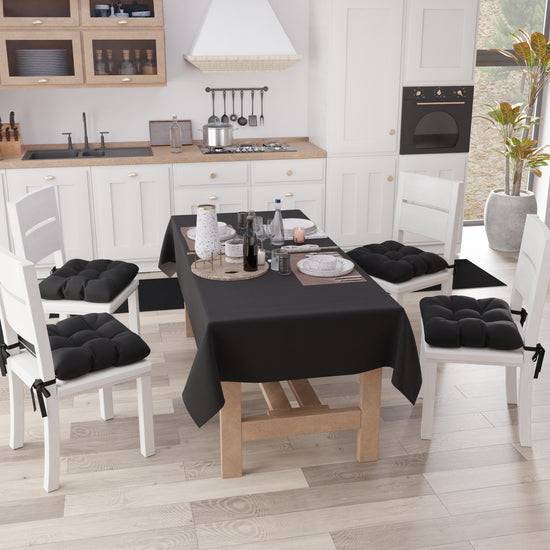 PETTI Tappeto Cucina, Passatoia Cucina, Tinta Unita Nero