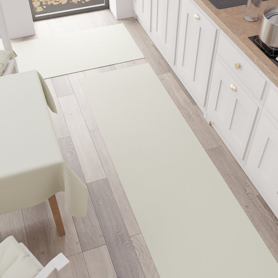 PETTI Tappeto Cucina Passatoia Cucina Tinta Unita Panna