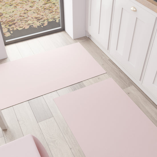 PETTI Tappeto Cucina, Passatoia Cucina, Tinta Unita Rosa