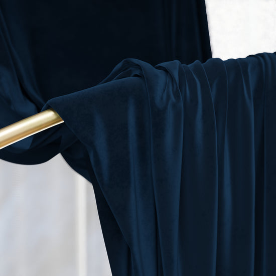 PETTI Tenda A Pannello In Velluto Per Interni Con Anelli, 140x280 Cm, Blu