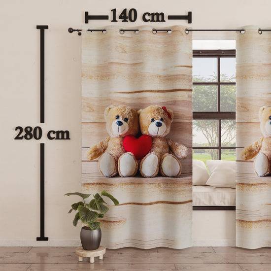 PETTI Tenda Arredo Da Interno A Pannelli Con Anelli Dolcezza