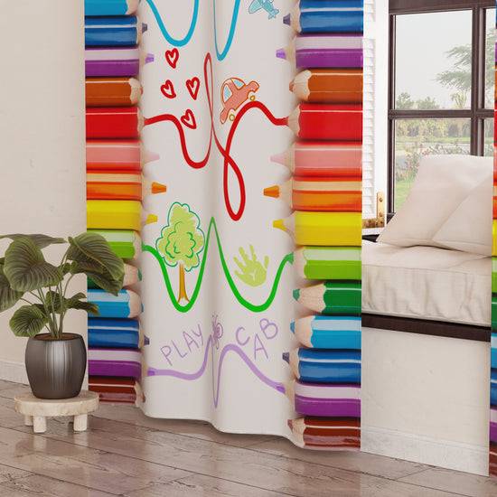 PETTI Tenda Arredo Da Interno A Pannelli Con Anelli Matite