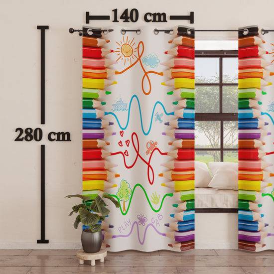 PETTI Tenda Arredo Da Interno A Pannelli Con Anelli Matite