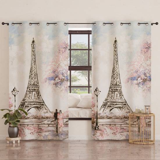 PETTI Tenda Arredo da Interno a Pannelli con Anelli Paris