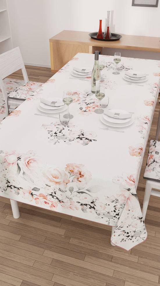 PETTI Tovaglia Da Tavola Antimacchia, Copritavolo Da Cucina, Floreale-17