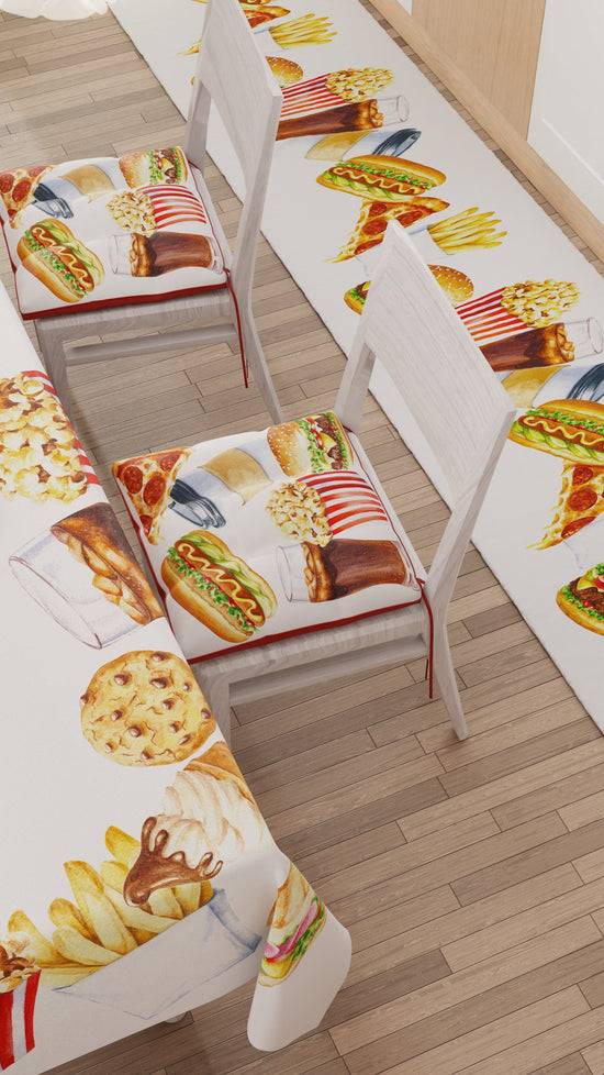 PETTI Tovaglia Da Tavola Antimacchia, Copritavolo Da Cucina, Party Cinema