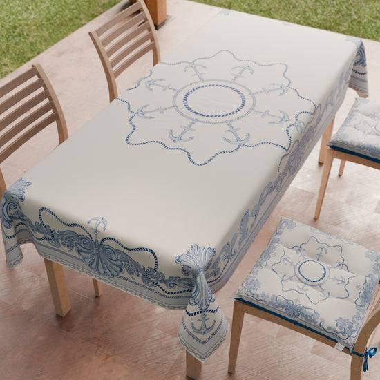 PETTI Tovaglia Da Tavola Antimacchia, Copritavolo Da Cucina Ancora