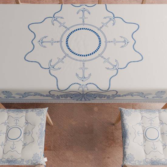 PETTI Tovaglia Da Tavola Antimacchia, Copritavolo Da Cucina Ancora