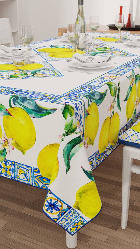 PETTI Tovaglia Da Tavola Antimacchia, Copritavolo Da Cucina, Vietri