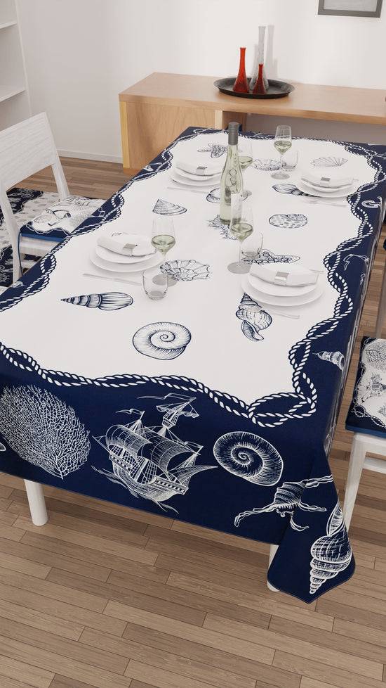 PETTI Tovaglia Da Tavola Antimacchia, Copritavolo Da Cucina, Marino-02