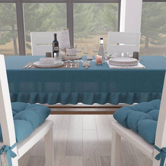 PETTI Tovaglia Da Tavola, Tovaglia Con Volant, Copritavolo Con Volant, Avion