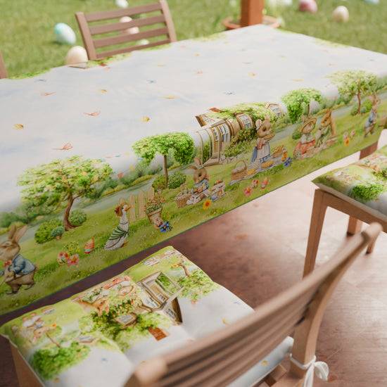 PETTI Tovaglia Pasquale Da Tavola Antimacchia, Copritavolo Pasqua Da Cucina PicNic