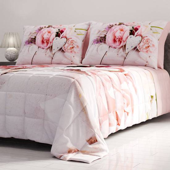 PETTI Trapuntino Copriletto Primaverile Autunnale In Stampa Digitale Country Chic