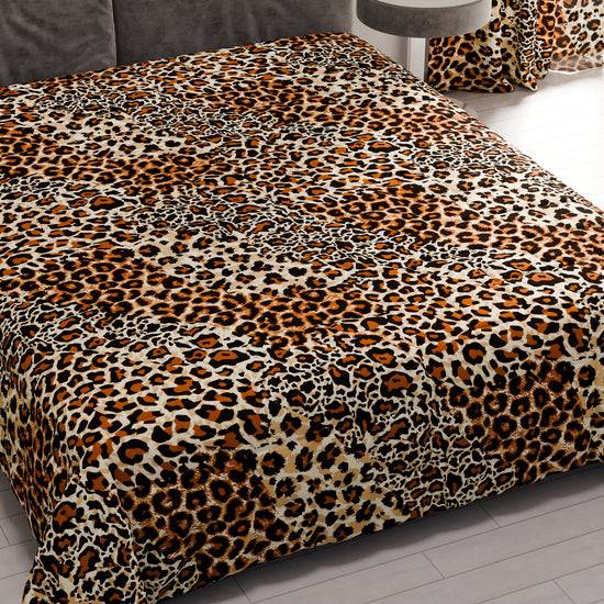 PETTI Trapuntino Copriletto Primaverile Autunnale In Stampa Digitale Animalier Maculato