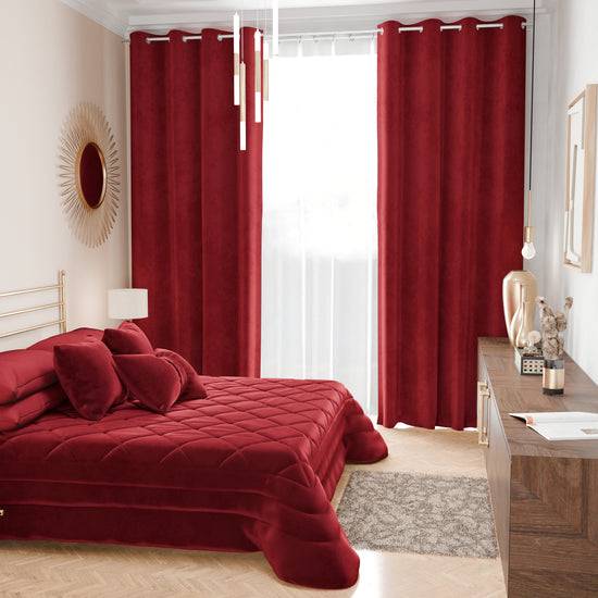 PETTI Trapuntino Primaverile In Velluto Da Corredo Piazzato Bordeaux