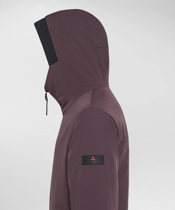 Peuterey Bomber Liscio In Primaloft Con Dettagli Neri