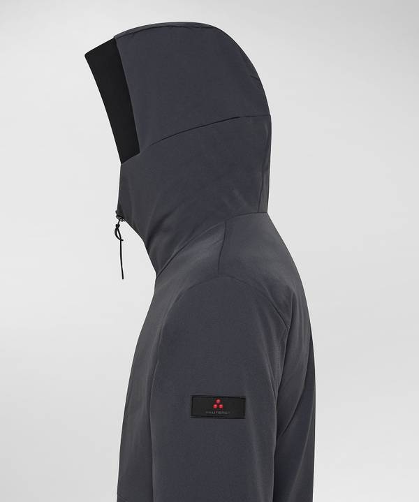 Peuterey Bomber Liscio In Primaloft Con Dettagli Neri